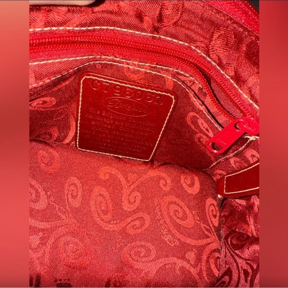 Brighton Red Shoulder Bag - Picture 7 of 10